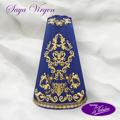 Diseño y Confección personalizado de una Saya para Virgen