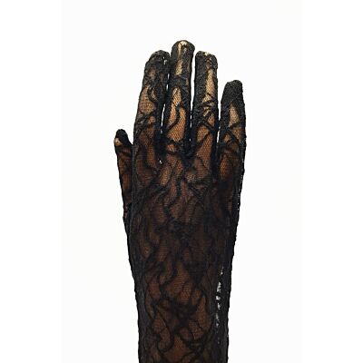 GUANTES ENCAJE NEGROS