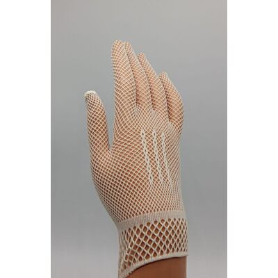 GUANTES ENCAJE BEIGE