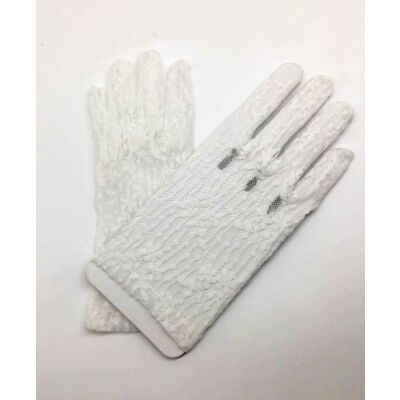 GUANTES INFANTILES BLANCOS (16,5cm)