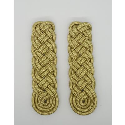 Hombreras militares doradas (15 x 4 cm)