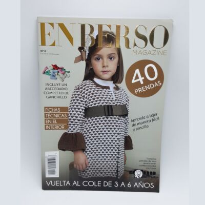 Revista para tejer ENBERSO Nº 6 de 3 a 6 años