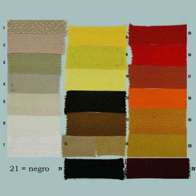 Cinta Alpaca Gama Beige/ Amarillo/ Rojo/ Marrón (3 cm)