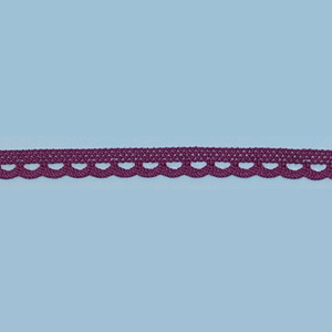 Puntilla bolillo buganvilla (1cm)