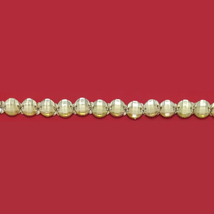 Pasamanería con strass dorado (1 cm)