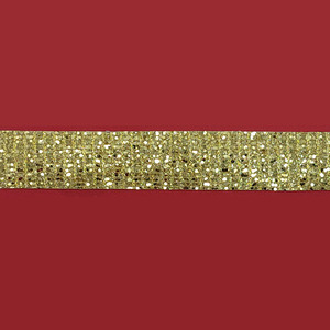 Pasamanería brillante dorada (2cm)