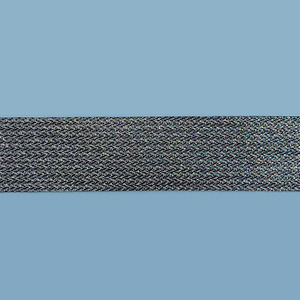 Cinta metalizada plata vieja (3 cm)