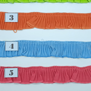 Plisado varios colores (2,5 cm)