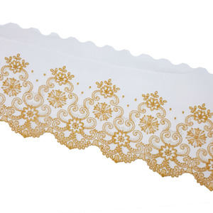 Tul Bordado (Bordado 15cm / Total 20cm)