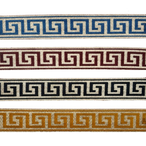 Galón Dorado combinado grecas (2,5 cm)