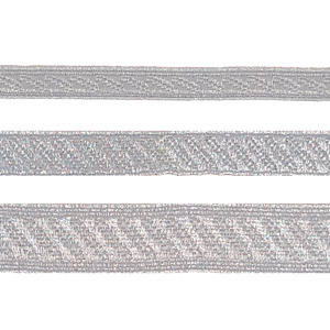 Galón Plateado (1 cm/ 1,5 cm/ 2 cm)