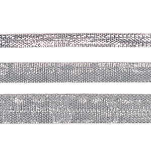 Galón/ Cinta Plata (1 cm/ 1,5 cm/ 2 cm)