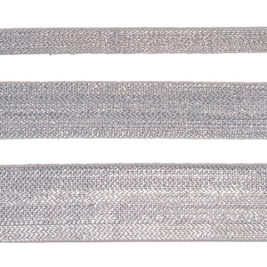 Galón/ Cinta Plata (1,5 cm/ 3 cm y 4 cm)