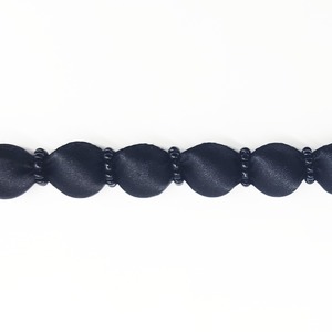 Pasamanería de Pedrería negra (1,5cm)