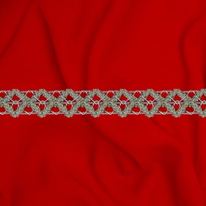Agremán Plateado (2 cm)
