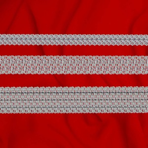 Agremán Plateado (1 cm/2 cm y 3 cm)