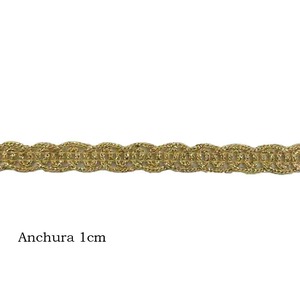 Agremán Dorado Suave (1cm)