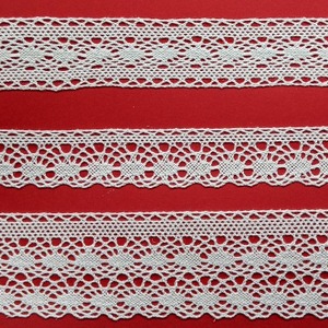 Encaje de Bolillo Blanco (Entredos 2cm/Puntilla 2cm/Puntilla 3,5cm)