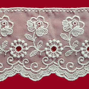Organza Bordada (5,5 cm)