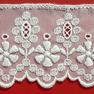 Organza Bordada (5,5 cm)