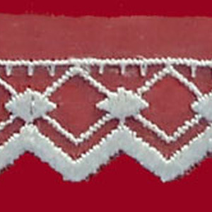 Organza Bordada (2,5 cm)