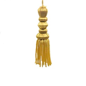 Borla de Canutillo de Oro (10 cm)