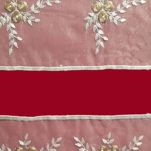 Organza Bordada (7,5 cm y 10 cm)