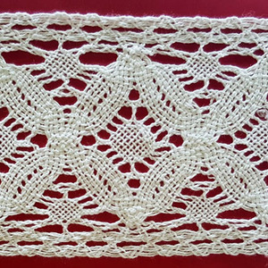 Encaje de Bolillo Blanco (7,5 cm)