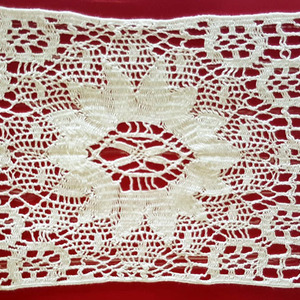 Encaje de Bolillo Blanco (9,5 cm)