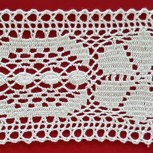 Encaje de Bolillo Blanco (5 cm)
