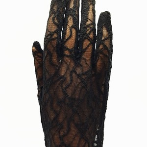 GUANTES ENCAJE NEGROS