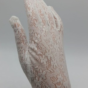 GUANTES ENCAJE BLANCOS