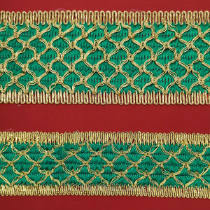 Agremán Dorado y Verde (3,5 y 6,5 cm)