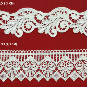 Guipur Marfil (4 y 4,5 cm)