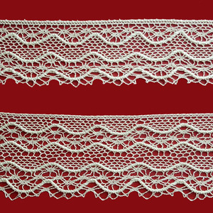 Encaje de Bolillo Fino efecto Valencien (2,5 y 3,5 cm)