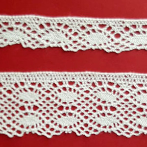 Encaje de Bolillo Beige (1 y 2,5 cm)
