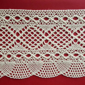 Encaje de Bolillo Beige (8 cm)