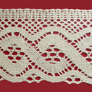 Encaje de Bolillo Beige (9 cm)