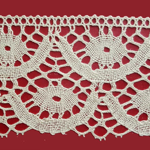 Encaje de Bolillo Beige (8 cm)