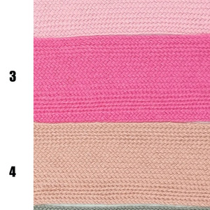 Cinta Alpaca Gama Rosa y Gris (3 cm)