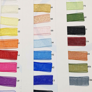 Cinta de Organza (7 mm/ 15 mm/ 25 mm/38 mm y 64 mm)