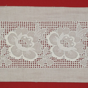 Tira bordada blanca (10 cm)
