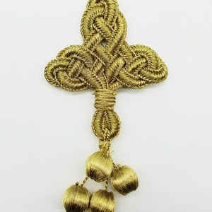 Escarapela Dorado (10cm)