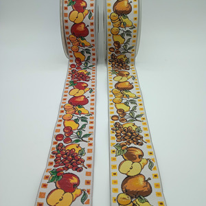 Cinta bordada de frutas para cocina (4,5 cm)