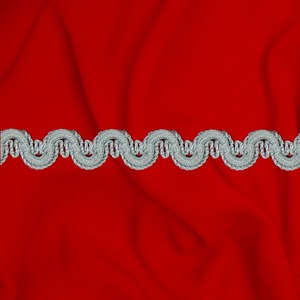 Agremán Plateado (2,5 cm)