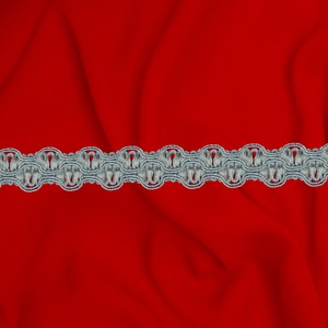 AGREMÁN PLATEADO (2cm)