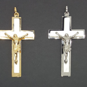 CRUZ METALIZADO(7,5 x 4 cm)