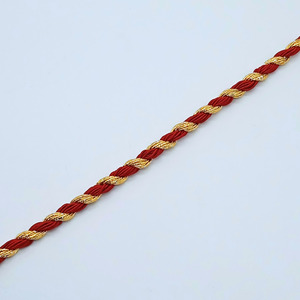Cordón de seda y metalizado(1 cm)