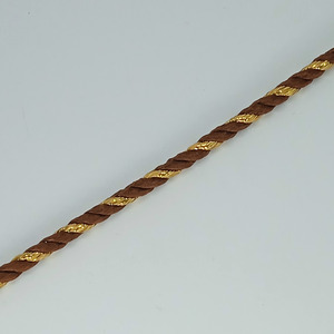Cordón de seda y metalizado(0,7 cm)