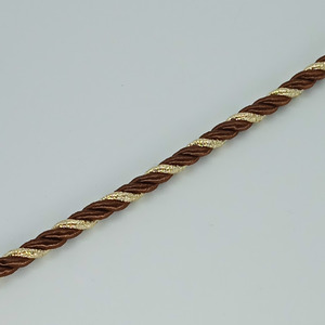 Cordón de seda y metalizado(1 cm)